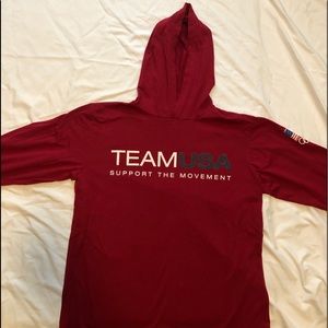 Team USA olympics lightweight hoodie